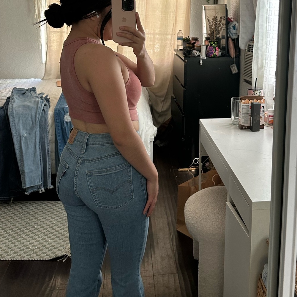 Levi's Light Blue Flare Jeans